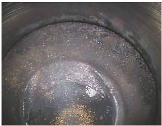 利用HIE系列內(nèi)窺鏡檢測(cè)到的發(fā)動(dòng)機(jī)活塞頂圖片二