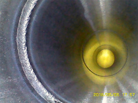 亞泰光電HIE系列工業(yè)內(nèi)窺鏡國(guó)內(nèi)某知名制藥設(shè)備現(xiàn)場(chǎng)檢測(cè)效果三