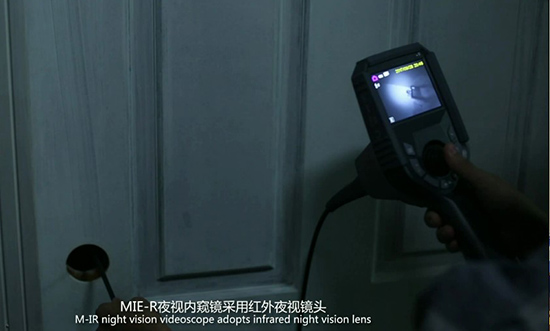 亞泰光電MIR系列高清警用內(nèi)窺鏡搭載紅外夜視鏡頭，可有效觀測(cè)20米以內(nèi)人和物體、隱蔽性好！