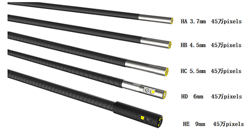 BIE內(nèi)窺鏡具有多種規(guī)格的鏡頭配置，可滿足不同工況要求